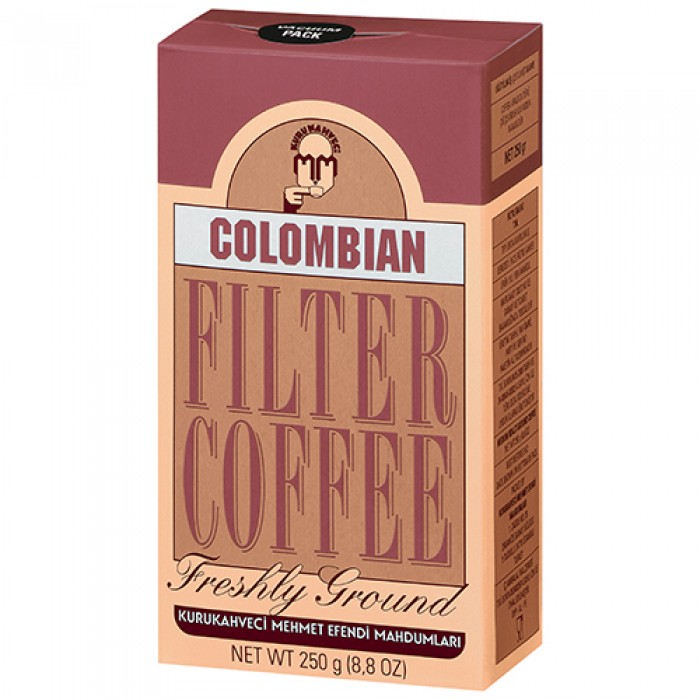 Kurukahveci Mehmet Efendi Colombian Filtre Kahve 250 g
