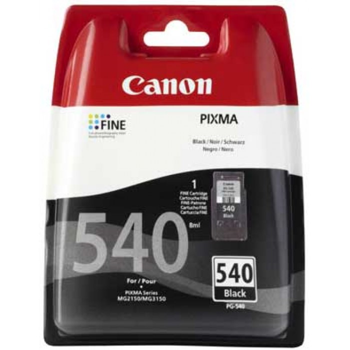Canon PG-540 Siyah Mürekkep Kartuş  180 Sayfa