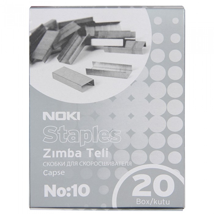 Noki Zımba Teli No: 10 Beyaz 20'li Paket